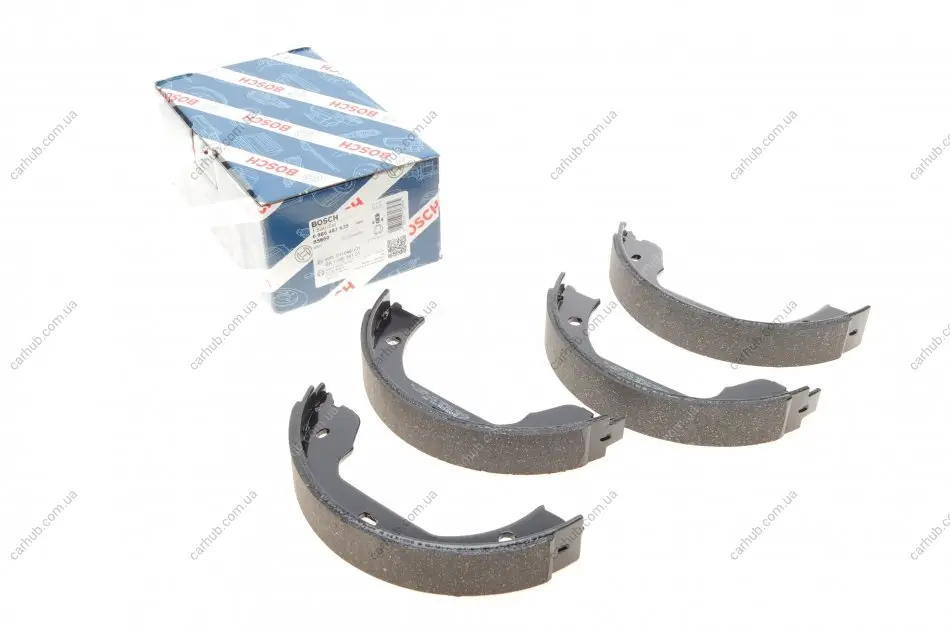 Гальмівна колодка BMW 3 (E46), 5 (E39), 5 (E60), 5 (E61), 5 GRAN TURISMO (F07), 6 (E63), 6 (E64), 7 (E65, E66, E67), 7 (F01, F02, F03, F04), X3 (E83), X5 (E53), X5 (E70) 1.9D-6.75 10.98- BOSCH 0 986 487 625 (фото 1)