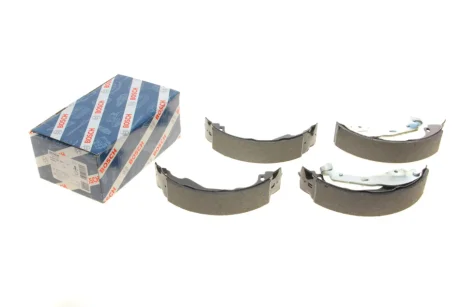 Колодки гальмівні (задні) Renault Clio II/IV/Symbol 98- (барабанні) (203.2x39) BOSCH 0 986 487 627