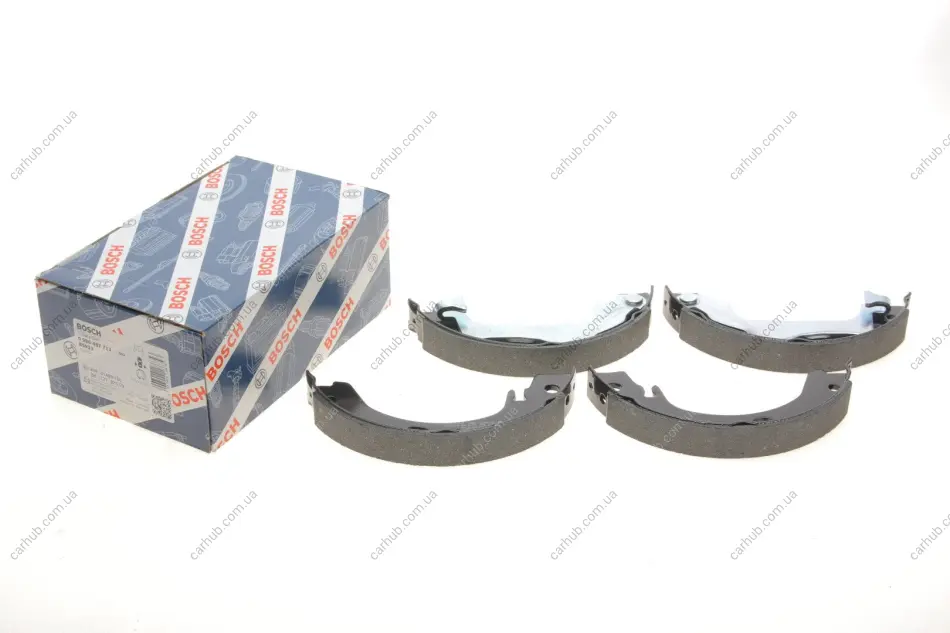 Гальмівна колодка TOYOTA COROLLA 1.4-2.0D 10.01-03.08 BOSCH 0 986 487 713 (фото 1)