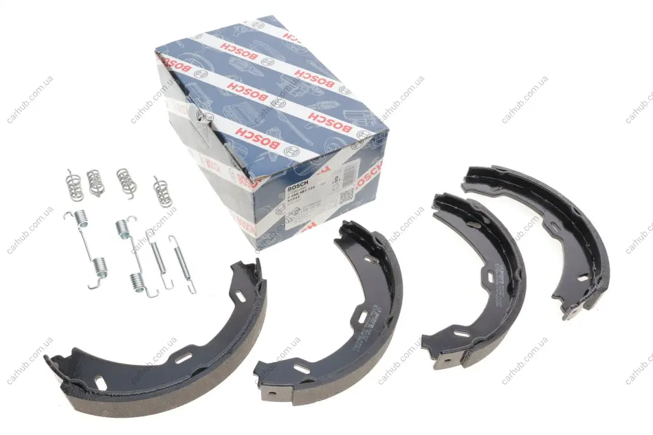Гальмівна колодка MERCEDES S (C215), S (W220, V220) 2.8-6.3 10.98-03.06 BOSCH 0 986 487 724 (фото 1)
