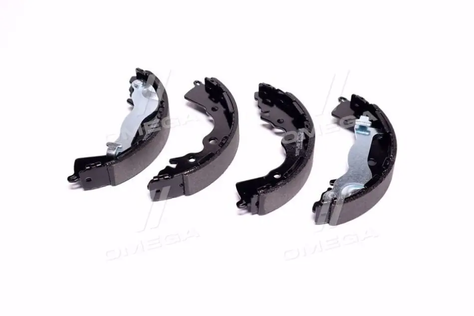 Колодки гальмівні (задні) Hyundai Accent III 05-10/Rio II 05- (барабанні) (203.2x31.5) BOSCH 0 986 487 748 (фото 1)