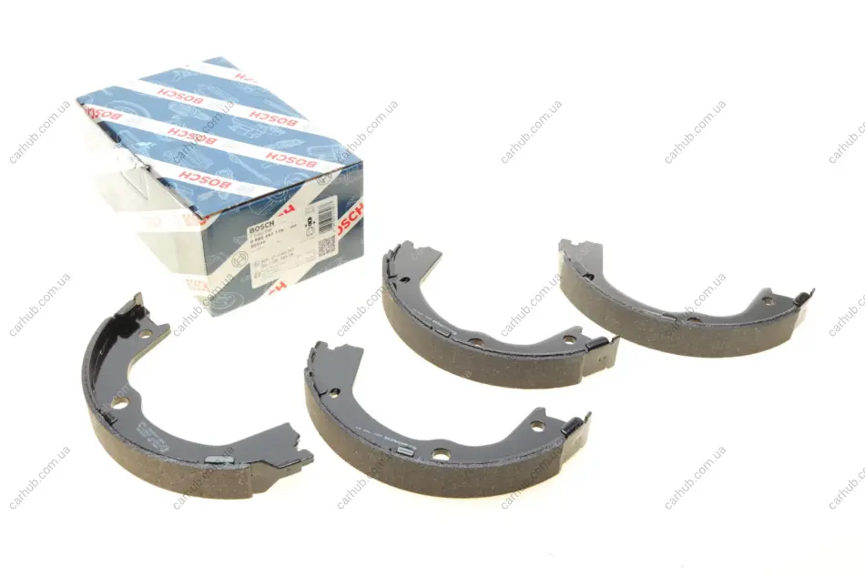 Колодки гальмівні (задні) Hyundai Santa Fe 04-/Kia Sorento II 09- (барабанні) (189x26) BOSCH 0 986 487 776 (фото 1)
