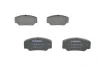 Комплект гальмівних колодок передн, FORD TRANSIT 1.6/2.0/2.5D 09.85-09.92 BOSCH 0 986 491 410 (фото 1)