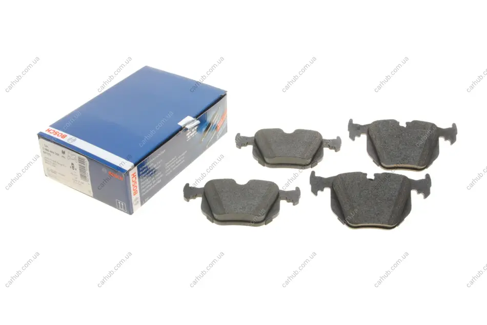 Колодки гальмівні (задні) BMW 3 (E46)/5 (E39)/7 (E38)/X3 (E83)/X5 (E53) 94- BOSCH 0 986 494 006 (фото 1)