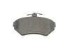 Комплект гальмівних колодок передн, AUDI A4 B5 SEAT AROSA, CORDOBA, CORDOBA VARIO, IBIZA II, INCA, TOLEDO I VW CADDY, CADDY II, CADDY III, CORRADO, GOLF II, GOLF III 1.0-2.9 09.79-06.09 BOSCH 0 986 494 010 (фото 3)