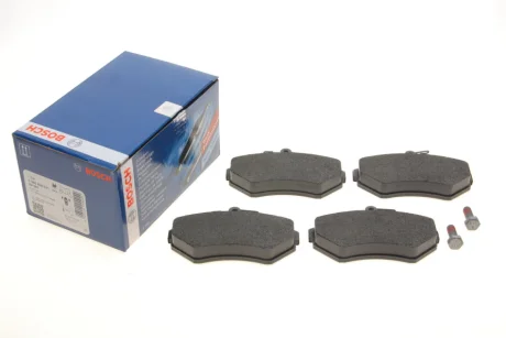 Комплект гальмівних колодок передн, AUDI 80 B4, A4 B5 VW PASSAT B5 1.6-2.8 09.91-09.01 BOSCH 0 986 494 021