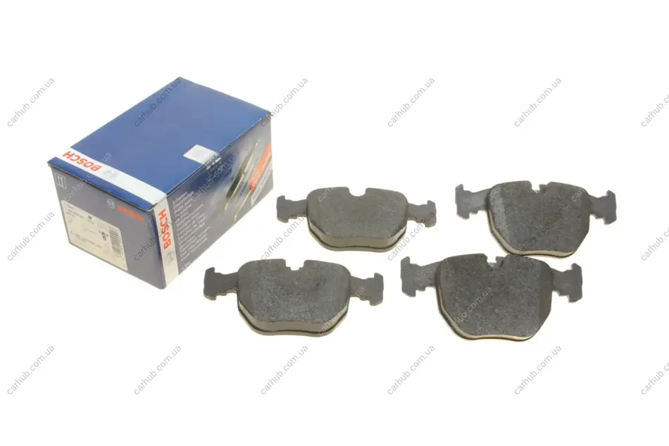 Колодки гальмівні (передні) BMW 5 (E39)/7 (E38)/X5 (E53) 94-07 BOSCH 0 986 494 028 (фото 1)
