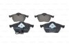 Колодки гальмівні (передні) Ford Galaxy 00-06/VW Sharan 95-10 (+датчики) 0 986 494 035 BOSCH 0986494035 (фото 2)