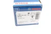 Комплект гальмівних колодок передн, NISSAN KUBISTAR PEUGEOT 206, 206+ 1.1-1.9D 08.98- BOSCH 0 986 494 039 (фото 11)