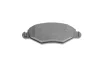 Комплект гальмівних колодок передн, NISSAN KUBISTAR PEUGEOT 206, 206+ 1.1-1.9D 08.98- BOSCH 0 986 494 039 (фото 4)