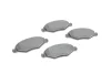 Комплект гальмівних колодок передн, NISSAN KUBISTAR PEUGEOT 206, 206+ 1.1-1.9D 08.98- BOSCH 0 986 494 039 (фото 5)