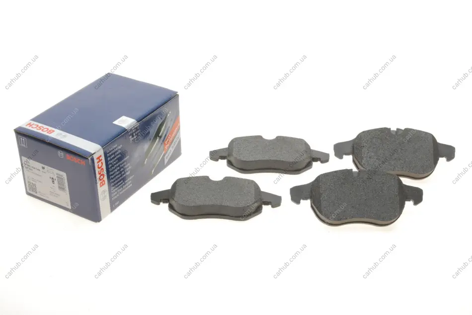 Комплект гальмівних колодок передн, CHEVROLET VECTRA FIAT CROMA OPEL ASTRA H, ASTRA H CLASSIC, ASTRA H GTC, SIGNUM, VECTRA C, VECTRA C GTS, ZAFIRA B SAAB 9-3, 9-3X 1.3D-3.2 04.02-04.15 BOSCH 0 986 494 044 (фото 1)