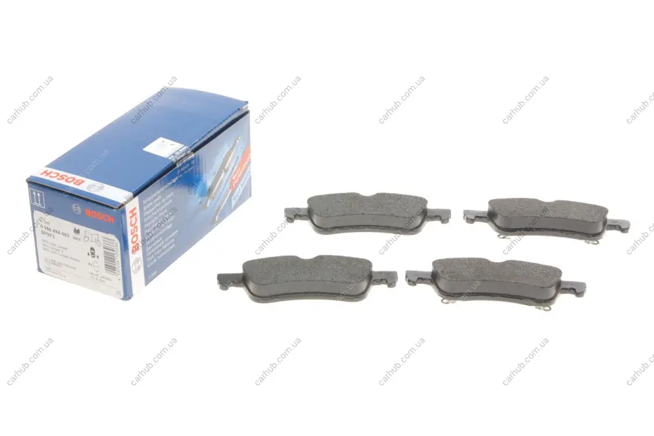 Колодки гальмівні (задні) Mini One/Cooper/Works 01-07 BOSCH 0 986 494 063 (фото 1)