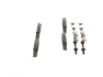 Комплект гальмівних колодок задн, FORD MONDEO III JAGUAR X-TYPE I 1.8-3.0 10.00-12.09 BOSCH 0 986 494 076 (фото 3)