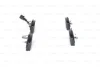 Комплект гальмівних колодок передн, AUDI A3 SEAT LEON SKODA SUPERB II VW EOS, GOLF V, PASSAT B6 1.2-3.6 05.03-08.15 BOSCH 0 986 494 103 (фото 3)