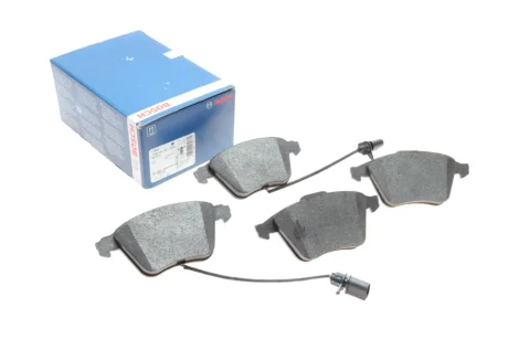 Колодки гальмівні (передні) Audi A4/A6/A8 02-11 (Ate-Teves) (з датчиками) BOSCH 0 986 494 104