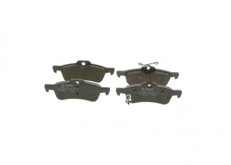 Комплект гальмівних колодок задн, DAIHATSU CHARADE VIII TOYOTA YARIS 1.0-1.8 01.05- BOSCH 0 986 494 130