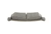 Комплект гальмівних колодок задн, CHEVROLET LACETTI, NUBIRA, REZZO DAEWOO LACETTI, NUBIRA, TACUMA / REZZO 1.4-2.0D 09.00- BOSCH 0 986 494 133 (фото 4)