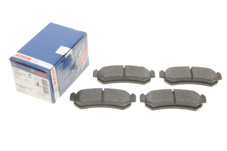 Комплект гальмівних колодок задн, CHEVROLET LACETTI, NUBIRA, REZZO DAEWOO LACETTI, NUBIRA, TACUMA / REZZO 1.4-2.0D 09.00- BOSCH 0 986 494 133