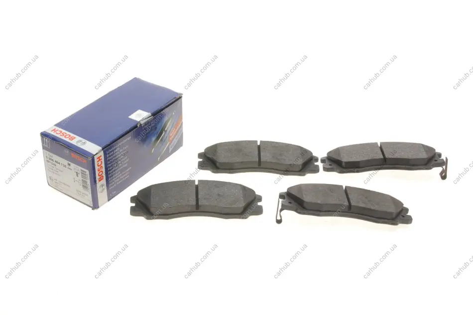 Колодки гальмівні (передні) Hyundai Terracan 01-06 BOSCH 0 986 494 138 (фото 1)