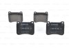 Колодки гальмівні (ппередні) MB C-class (W203) 00-11/CLC-class (CL203/C209) 02-11 0 986 494 166 BOSCH 0986494166 (фото 2)