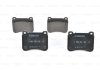 Колодки гальмівні (ппередні) MB C-class (W203) 00-11/CLC-class (CL203/C209) 02-11 0 986 494 166 BOSCH 0986494166 (фото 4)