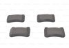 Колодки гальмівні (ппередні) MB C-class (W203) 00-11/CLC-class (CL203/C209) 02-11 0 986 494 166 BOSCH 0986494166 (фото 6)