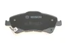Комплект гальмівних колодок передн, TOYOTA AURIS, AVENSIS, COROLLA, VERSO 1.4-2.2D 05.97-10.18 BOSCH 0 986 494 187 (фото 2)
