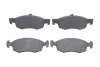 Комплект гальмівних колодок передн, DACIA LOGAN, LOGAN EXPRESS, LOGAN MCV RENAULT LOGAN EXPRESS, LOGAN I 1.4-1.6LPG 02.07- BOSCH 0 986 494 197 (фото 1)