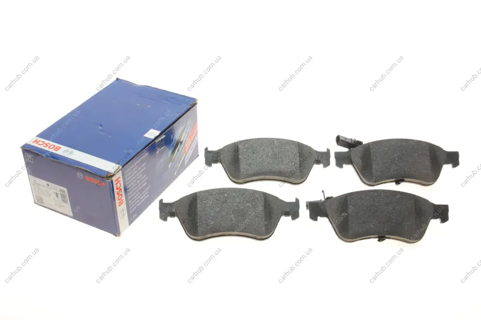 Колодки гальмівні (передні) VW Phaeton/ Audi A6/A8 04-16 (Ate-Teves) (з датчиком) BOSCH 0 986 494 200 (фото 1)