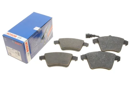 Комплект гальмівних колодок передн, VW CALIFORNIA T5 CAMPER, MULTIVAN T5, TRANSPORTER T5 1.9D-3.2 04.03-08.15 BOSCH 0 986 494 203