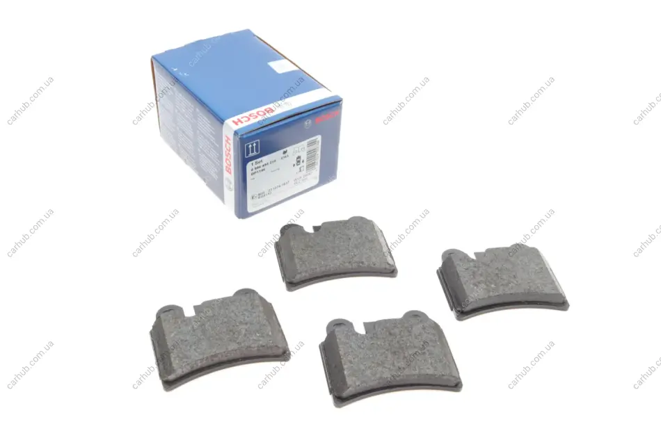 Колодки гальмівні (задні) VW Touareg 02-10 BOSCH 0 986 494 210 (фото 1)