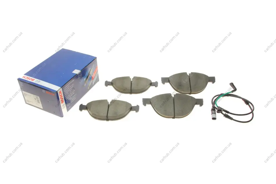 Колодки гальмівні (передні) BMW X5 (E70/F15/F85) 06-/X6 (E71/E72/F16/F86) 08- BOSCH 0 986 494 307 (фото 1)