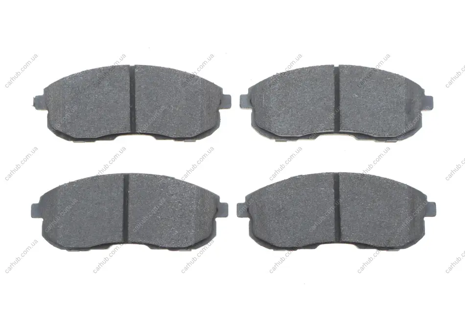 Комплект гальмівних колодок передн, NISSAN 200SX, JUKE, MAXIMA VI, PRIMERA, QUEST, TIIDA, X-TRAIL I SUZUKI SX4 1.6-3.5 09.88- BOSCH 0 986 494 337 (фото 1)