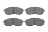 Комплект гальмівних колодок передн, NISSAN 200SX, JUKE, MAXIMA VI, PRIMERA, QUEST, TIIDA, X-TRAIL I SUZUKI SX4 1.6-3.5 09.88- BOSCH 0 986 494 337 (фото 1)
