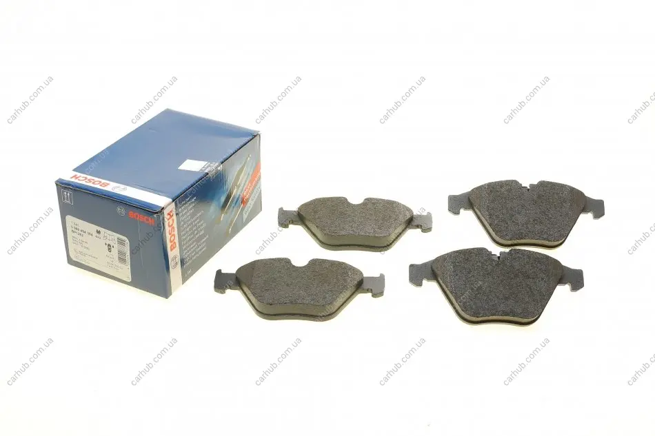 Колодки гальмівні (передні) BMW 3 (E90/E91) 04-13/X1 (E84) 09-15 BOSCH 0 986 494 354 (фото 1)