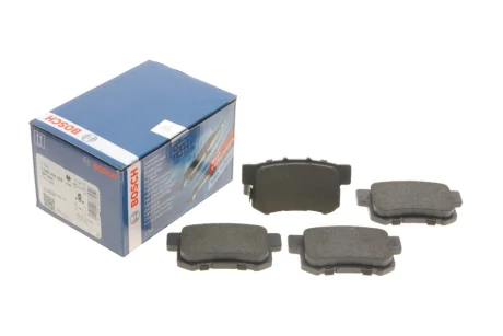 Комплект гальмівних колодок задн, FIAT SEDICI HONDA ACCORD IV, ACCORD V, ACCORD VI, ACCORD VII, CIVIC IX, CIVIC VI, CIVIC VII, CIVIC VIII, CR-V II, CR-Z, ELEMENT, INSIGHT 1.3-3.5 01.90- BOSCH 0 986 494 358