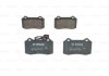 Колодки гальмівні (передні) Seat Leon/Toledo 98-06 (+датчик) 0 986 494 367 BOSCH 0986494367 (фото 2)
