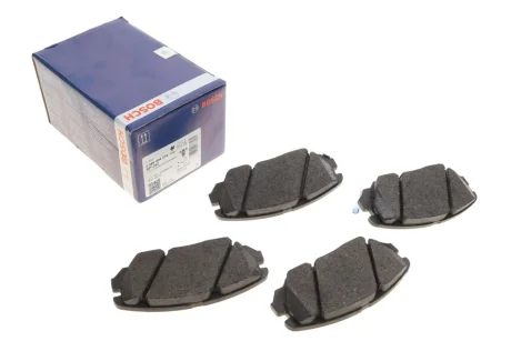Комплект гальмівних колодок передн, HONDA CIVIC VIII HYUNDAI GRANDEUR, SONATA V KIA OPIRUS 1.6-3.8 01.05-05.13 BOSCH 0 986 494 374