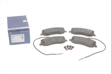 Колодки гальмівні (передні) Citroen C8/Peugeot 807 2.0/2.2 HDi 06- BOSCH 0 986 494 385