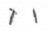 Комплект гальмівних колодок передн, ALFA ROMEO 159, BRERA, SPIDER 1.8-2.2 06.05-12.12 BOSCH 0 986 494 402 (фото 3)