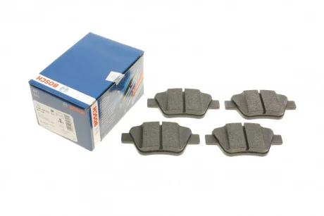 Колодки гальмівні (задні) Audi A3/Skoda Octavia/SuperB/Yeti/VW Caddy/Touran/Golf/Passat B7/B8 04- BOSCH 0 986 494 416
