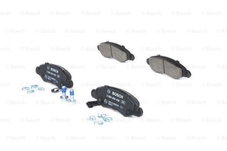 Колодки гальмівні (передні) Subaru Justy 03-/Opel Agila 00-07 0 986 494 458 BOSCH 0986494458