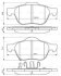 Фото 1 - комплект гальмівних колодок BOSCH 0986494485 Комплект гальмівних колодок BOSCH 0986494485 (фото 1)