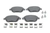 Колодки гальмівні (передні) Citroen С3/DS3 09-/C4 Cactus/Peugeot 2008 13- BOSCH 0 986 494 564 (фото 1)