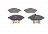 Колодки гальмівні (передні) Citroen Jumper/Fiat Ducato/Peugeot Boxer 06- (Brembo) (з датчиком) 0 986 494 591 BOSCH 0986494591 (фото 2)