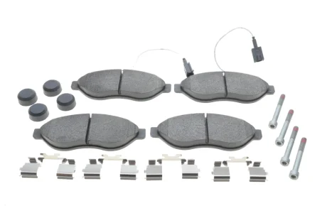 Колодки гальмівні (передні) Citroen Jumper/Fiat Ducato/Peugeot Boxer 06- (Brembo) (з датчиком) BOSCH 0 986 494 591