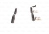 Колодки гальмівні (передні) Citroen Jumper/Fiat Ducato/Peugeot Boxer 06- (Brembo) (з датчиком) 0 986 494 591 BOSCH 0986494591 (фото 5)
