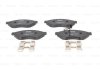 Колодки гальмівні (передні) Citroen Jumper/Fiat Ducato/Peugeot Boxer 06- (Brembo) (з датчиком) 0 986 494 591 BOSCH 0986494591 (фото 7)