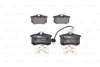 Комплект гальмівних колодок задн, FORD GALAXY I, GALAXY MK I RENAULT TWINGO II SEAT ALHAMBRA VW SHARAN 1.2-2.8 03.95-08.13 BOSCH 0 986 494 599 (фото 2)